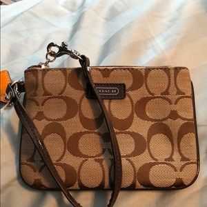 Coach wristlet